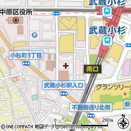 聖マリアンナ医科大学東横病院周辺の地図