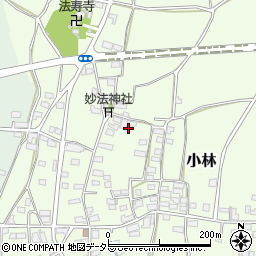 山梨県南巨摩郡富士川町小林1202周辺の地図