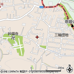 東京都町田市三輪町532-3周辺の地図