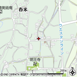 山梨県南巨摩郡富士川町舂米290周辺の地図