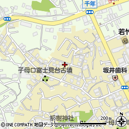 神奈川県川崎市高津区子母口54-64周辺の地図
