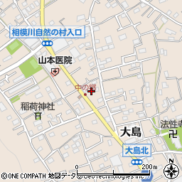 神奈川県相模原市緑区大島3240周辺の地図