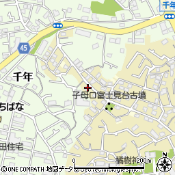 神奈川県川崎市高津区子母口54-33周辺の地図