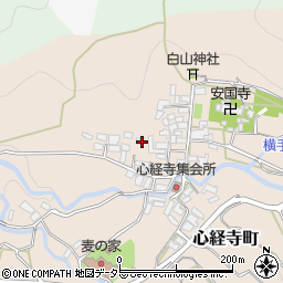 山梨県甲府市心経寺町778周辺の地図