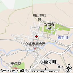 山梨県甲府市心経寺町789周辺の地図