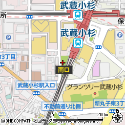 味のデパート MARUKAMI 武蔵小杉店周辺の地図