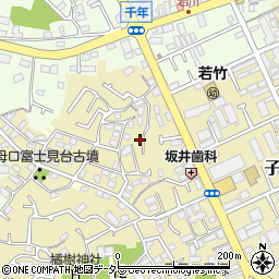 神奈川県川崎市高津区子母口170周辺の地図