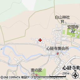 山梨県甲府市心経寺町693周辺の地図