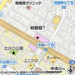 神奈川県相模原市中央区相模原7丁目10周辺の地図