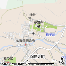 山梨県甲府市心経寺町831-1周辺の地図