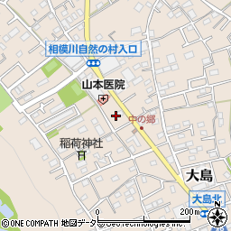 神奈川県相模原市緑区大島3249-13周辺の地図