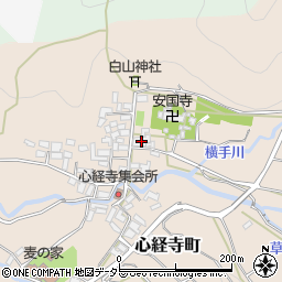 山梨県甲府市心経寺町830周辺の地図