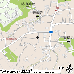 東京都町田市三輪町1082周辺の地図