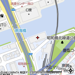 東京空港交通羽田事業所周辺の地図