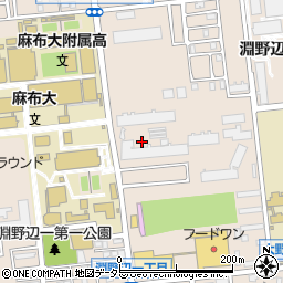 神奈川県相模原市中央区淵野辺周辺の地図