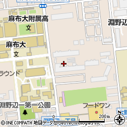 神奈川県相模原市中央区淵野辺周辺の地図
