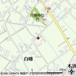 千葉県山武市白幡500周辺の地図