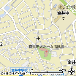 東京都町田市金井5丁目1-41周辺の地図
