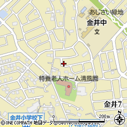 東京都町田市金井5丁目2-9周辺の地図