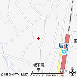 岐阜県中津川市坂下1737周辺の地図