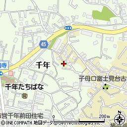 神奈川県川崎市高津区子母口54-19周辺の地図