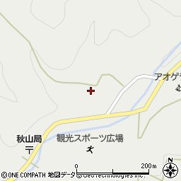 山梨県上野原市秋山浜沢11866周辺の地図