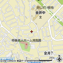 東京都町田市金井5丁目2-4周辺の地図
