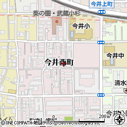 Ｉ’ｍＨｏｍｅｉｎ武蔵小杉周辺の地図