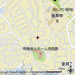 東京都町田市金井5丁目2-10周辺の地図