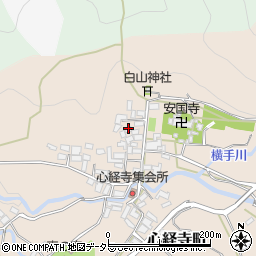 山梨県甲府市心経寺町792周辺の地図