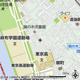 東京都大田区鵜の木3丁目35周辺の地図