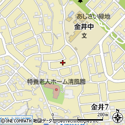 東京都町田市金井5丁目2-14周辺の地図