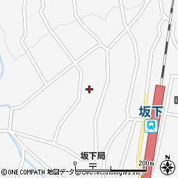 岐阜県中津川市坂下1738周辺の地図