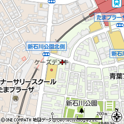 ダスキン・ライフケア　横浜青葉ステーション周辺の地図