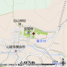山梨県甲府市心経寺町1204周辺の地図