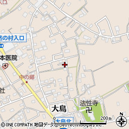 神奈川県相模原市緑区大島3196-7周辺の地図