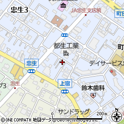 町田三協周辺の地図
