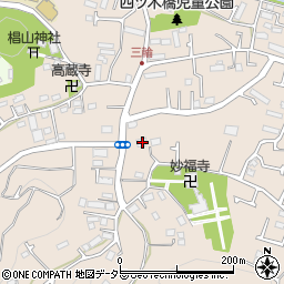 東京都町田市三輪町480周辺の地図