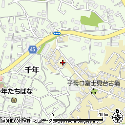 神奈川県川崎市高津区子母口54-26周辺の地図