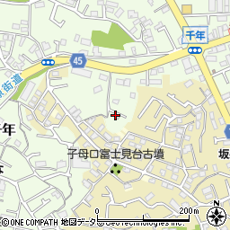 神奈川県川崎市高津区千年284-8周辺の地図