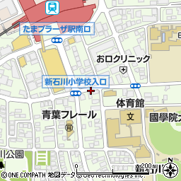 新石川3丁目16横井邸[akippa]駐車場周辺の地図
