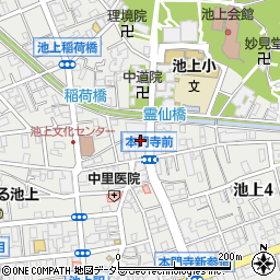 有限会社内藤石材店周辺の地図