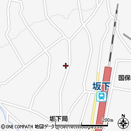 岐阜県中津川市坂下1727周辺の地図