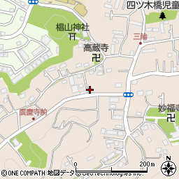 東京都町田市三輪町1537周辺の地図