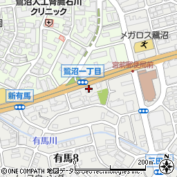 フレックス東名川崎インター店周辺の地図