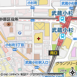 イトーヨーカドー武蔵小杉駅前店周辺の地図