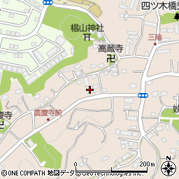 東京都町田市三輪町1533周辺の地図