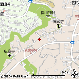 東京都町田市三輪町1527周辺の地図