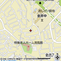 東京都町田市金井5丁目2周辺の地図