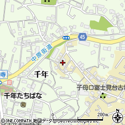 神奈川県川崎市高津区子母口54-11周辺の地図